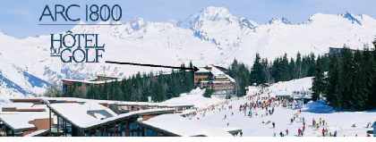 Hotel's location on the slopes